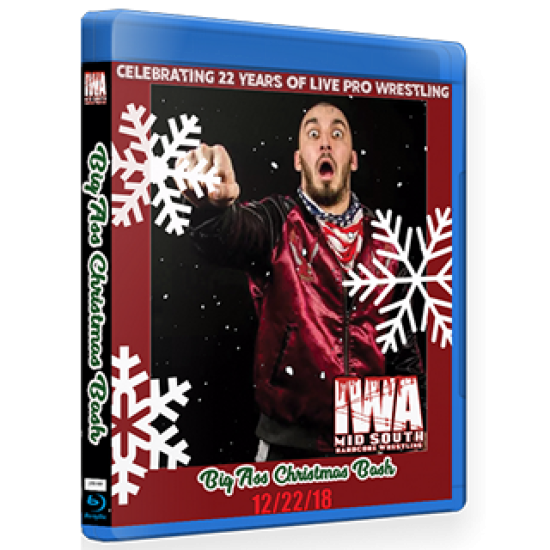 IWA Mid-South Blu-ray/DVD December 22, 2018 "Big Ass Christmas Bash" - Jeffersonville, IN