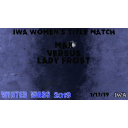 IWA Mid-South January 17, 2019 "Winter Wars" - Jeffersonville, IN (Download) IWA Mid-South January 17, 2019 "Winter Wars" - Jeffersonville, IN (Download)