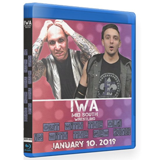 IWA Mid-South Blu-ray/DVD January 10, 2019 "Out With The Old, In With The New" - Jeffersonville, IN 