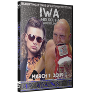 IWA Mid-South DVD March 7, 2019 "Up Against It" - Jeffersonville, IN IWA Mid-South DVD March 7, 2019 "Up Against It" - Jeffersonville, IN