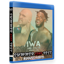 IWA Mid-South Blu-ray/DVD August 1, 2019 "Summer Stiff Fest" - Jeffersonville, IN IWA Mid-South Blu-ray/DVD August 1, 2019 "Summer Stiff Fest" - Jeffersonville, IN