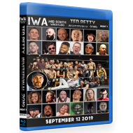 IWA Mid-South Blu-ray/DVD September 12, 2019 "Ted Petty Invitational 2019 Night 1" - Jeffersonville, IN IWA Mid-South Blu-ray/DVD September 12, 2019 "Ted Petty Invitational 2019 Night 1" - Jeffersonville, IN
