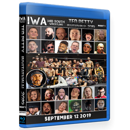 IWA Mid-South Blu-ray/DVD September 12, 2019 "Ted Petty Invitational 2019 Night 1" - Jeffersonville, IN
