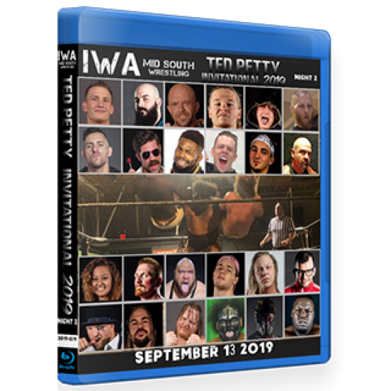 IWA Mid-South Blu-ray/DVD September 13, 2019 "Ted Petty Invitational 2019 Night 2" - Jeffersonville, IN