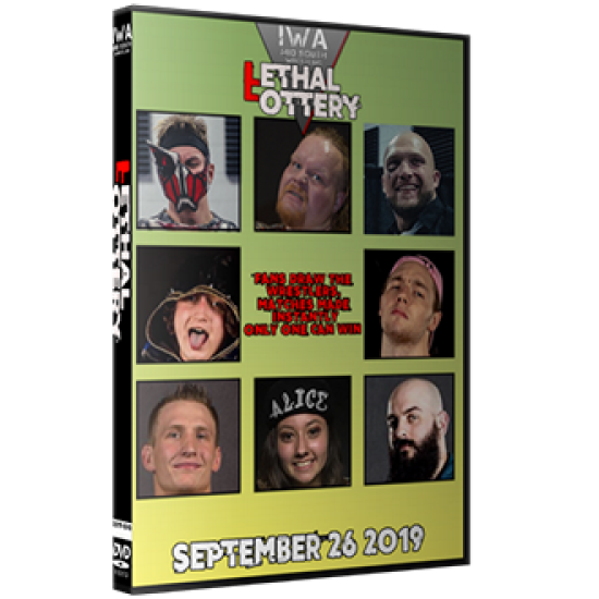 IWA Mid-South DVD September 26, 2019 "Lethal Lottery" - Jeffersonville, IN