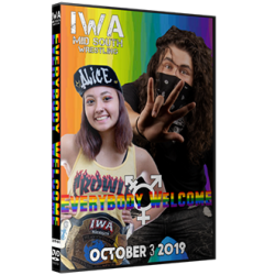 IWA Mid-South DVD October 3, 2019 "Everybody Welcome" - Jeffersonville, IN IWA Mid-South DVD October 3, 2019 "Everybody Welcome" - Jeffersonville, IN