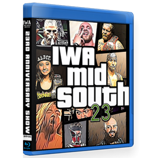IWA Mid-South Blu-ray/DVD October 10, 2019 "23rd Anniversary Show" - Jeffersonville, IN