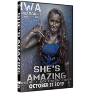 IWA Mid-South DVD October 27, 2019 "She's Amazing" - Jeffersonville, IN IWA Mid-South DVD October 27, 2019 "She's Amazing" - Jeffersonville, IN