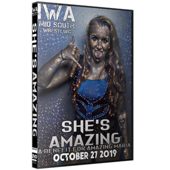 IWA Mid-South DVD October 27, 2019 "She's Amazing" - Jeffersonville, IN