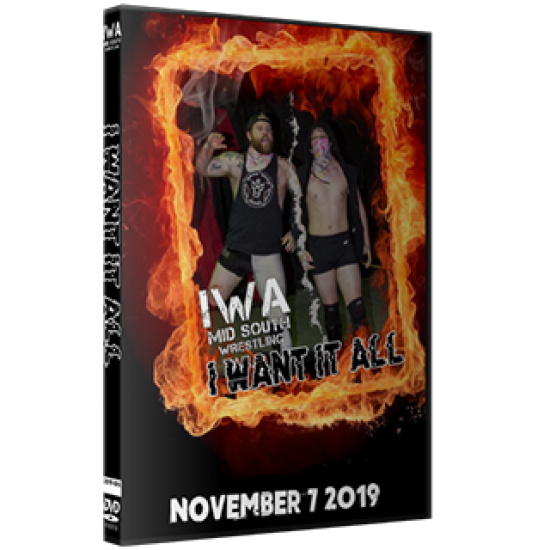 IWA Mid-South DVD November 7, 2019 "I Want It All" - Jeffersonville, IN