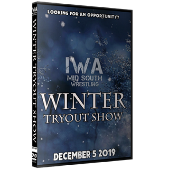 IWA Mid-South DVD December 5, 2019 "Winter Tryout Show" - Jeffersonville, IN