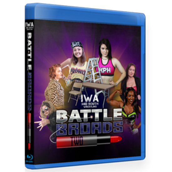 IWA Mid-South Blu-ray/DVD January 25, 2020 "Battle Broads" - Jeffersonville, IN