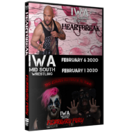 IWA Mid-South DVD February 6 & 8, 2020 "Heartbreak & February Fury" - Jeffersonville, IN