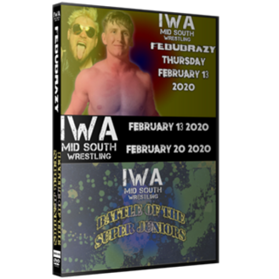 IWA Mid-South DVD February 13 & 20, 2020 "FebuBRAZY & Battle Of The Super Juniors" - Jeffersonville, IN