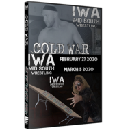 IWA Mid-South DVD February 27 & March 5, 2020 "Cold War & Let The Madness Begin" - Jeffersonville, IN IWA Mid-South DVD February 27 & March 5, 2020 "Cold War & Let The Madness Begin" - Jeffersonville, IN