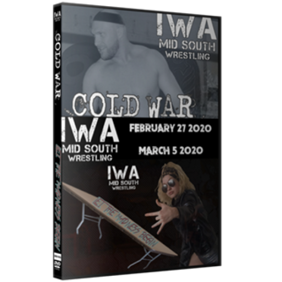 IWA Mid-South DVD February 27 & March 5, 2020 "Cold War & Let The Madness Begin" - Jeffersonville, IN