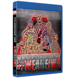 IWA Mid-South Blu-ray/DVD October 24, 2020 "24th Anniversary: #WeAreIWA" - Indianapolis, IN IWA Mid-South Blu-ray/DVD October 24, 2020 "24th Anniversary: #WeAreIWA" - Indianapolis, IN