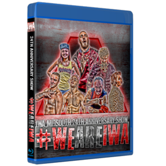 IWA Mid-South Blu-ray/DVD October 24, 2020 "24th Anniversary: #WeAreIWA" - Indianapolis, IN
