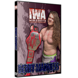 IWA Mid-South DVD April 29, 2021 "Derby Madness" - Jeffersonville, IN IWA Mid-South DVD April 29, 2021 "Derby Madness" - Jeffersonville, IN