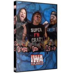 IWA Mid-South DVD May 27, 2021 "Payback, Pain & Agony" - Jeffersonville, IN IWA Mid-South DVD May 27, 2021 "Payback, Pain & Agony" - Jeffersonville, IN
