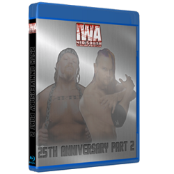 IWA Mid-South Blu-ray/DVD October 15, 2021 "25th Anniversary: Part 2" - Jeffersonville, IN IWA Mid-South Blu-ray/DVD October 15, 2021 "25th Anniversary: Part 2" - Jeffersonville, IN
