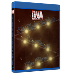 IWA Mid-South Blu-ray/DVD November 4, 2021 "The Night the Lights Went Out in New Albany" - New Albany, IN IWA Mid-South Blu-ray/DVD November 4, 2021 "The Night the Lights Went Out in New Albany" - New Albany, IN