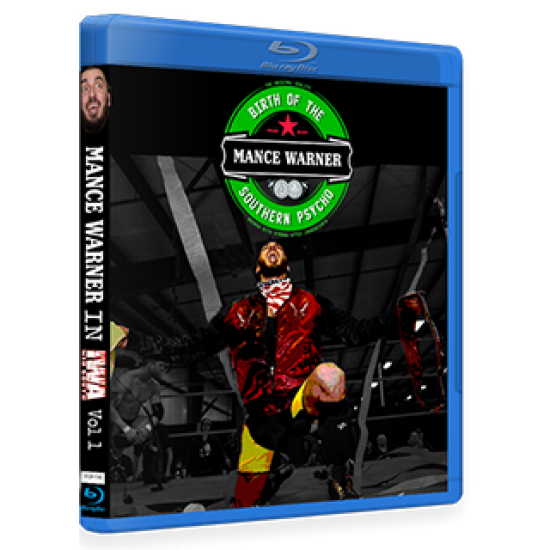 IWA Mid-South Blu-ray/DVD "Mance Warner: Birth Of The Southern Pyscho Vol. 1"