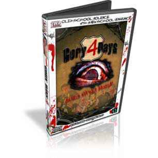 IWA Mid-South DVD July 26, 2008 "Gory Days 4- Home Sweet Home" - Sellersburg, IN