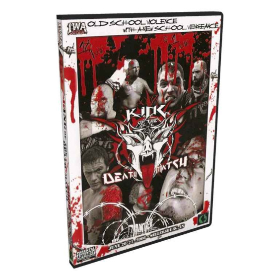 IWA Mid-South DVD June 20 & 21, 2008 "King of the Death Matches 2008" - Sellersburg, IN