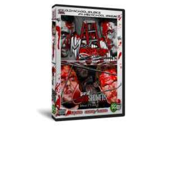 IWA Mid-South DVD March 20, 2009 "March Massacre" & April 3 & 4, 2009 "April Bloodshowers" - Bellevue, IL