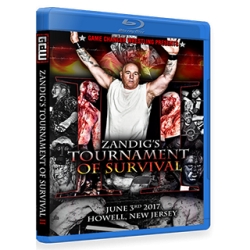 GCW Blu-ray/DVD June 3, 2017 "Zandig's Tournament of Survival II" - Howell, NJ  GCW Blu-ray/DVD June 3, 2017 "Zandig's Tournament of Survival II" - Howell, NJ