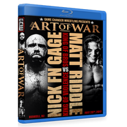 GCW Blu-ray/DVD July 29, 2017 "Art of War" - Howell, NJ  GCW Blu-ray/DVD July 29, 2017 "Art of War" - Howell, NJ