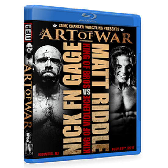 GCW Blu-ray/DVD July 29, 2017 "Art of War" - Howell, NJ 
