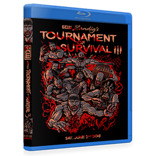 GCW Blu-ray/DVD June 2, 2018 "Zandig's Tournament Of Survival 3" - Sayreville, NJ