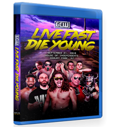 GCW Blu-ray/DVD September 21, 2018 "Live Fast Die Young" - Asbury Park, NJ GCW Blu-ray/DVD September 21, 2018 "Live Fast Die Young" - Asbury Park, NJ