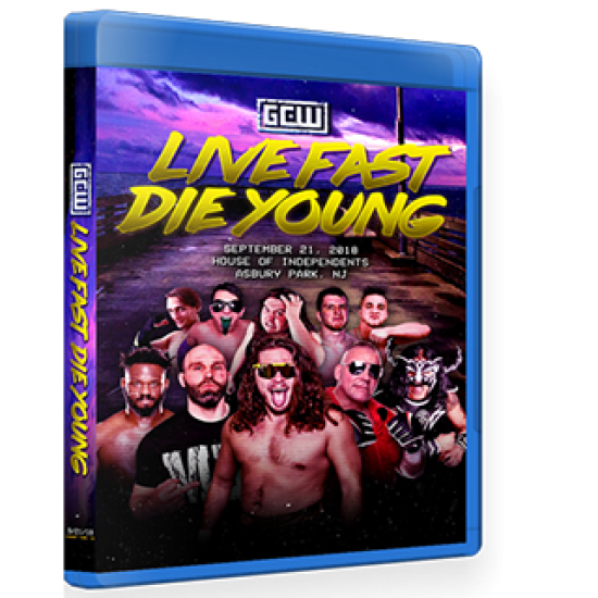 GCW Blu-ray/DVD September 21, 2018 "Live Fast Die Young" - Asbury Park, NJ