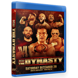 GCW Blu-ray/DVD December 29, 2018 "The Dynasty" - Asbury Park, NJ GCW Blu-ray/DVD December 29, 2018 "The Dynasty" - Asbury Park, NJ