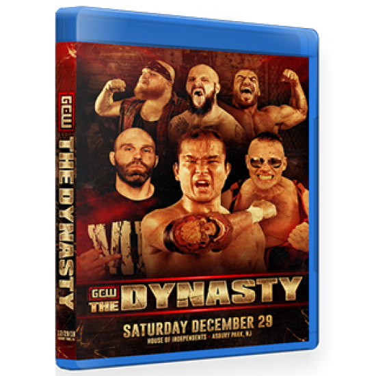 GCW Blu-ray/DVD December 29, 2018 "The Dynasty" - Asbury Park, NJ