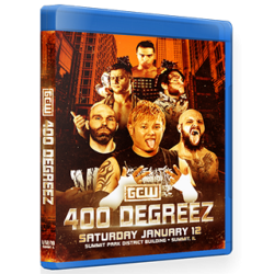 GCW Blu-ray/DVD January 12, 2019 "400 Degreez" - Summit, IL GCW Blu-ray/DVD January 12, 2019 "400 Degreez" - Summit, IL