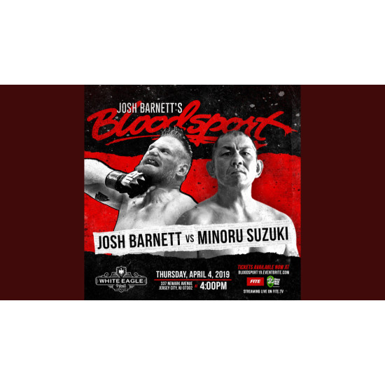 GCW April 4, 2019 "Josh Barnett's Bloodsport" - Jersey City, NJ (Download)