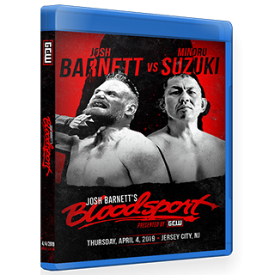 GCW Blu-ray/DVD April 4, 2019 "Josh Barnett's Bloodsport" - Jersey City, NJ
