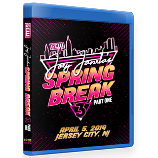 GCW Blu-ray/DVD April 5, 2019 "Joey Janela's Spring Break 3, Part 1" - Jersey City, NJ