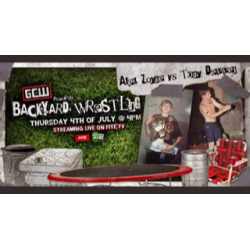 GCW July 4, 2019 "Backyard Wrestling" - Parts Unknown, USA (Download)