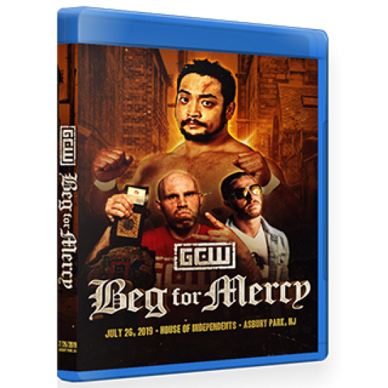 GCW Blu-ray/DVD July 26, 2019 "Beg For Mercy" - Asbury Park, NJ