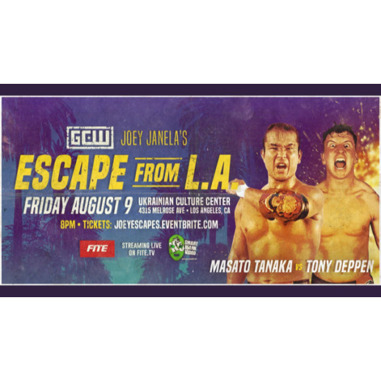 GCW August 9, 2019 "Joey Janela's Escape From LA" - Los Angeles, CA (Download)