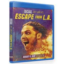 GCW Blu-ray/DVD August 9, 2019 "Joey Janela's Escape From LA" - Los Angeles, CA GCW Blu-ray/DVD August 9, 2019 "Joey Janela's Escape From LA" - Los Angeles, CA