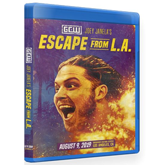 GCW Blu-ray/DVD August 9, 2019 "Joey Janela's Escape From LA" - Los Angeles, CA