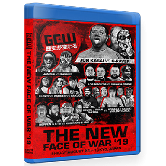 GCW Blu-ray/DVD August 23, 2019 "The New Face of War" - Tokyo, Japan