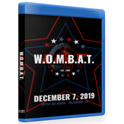 GCW Blu-ray/DVD December 7, 2019 "Invisible Man presents W.O.M.B.A.T 2" - Tullahoma, TN