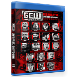 GCW Blu-ray/DVD February 3, 2020 "Live Fast, Die Young" - Tokyo, Japan GCW Blu-ray/DVD February 3, 2020 "Live Fast, Die Young" - Tokyo, Japan